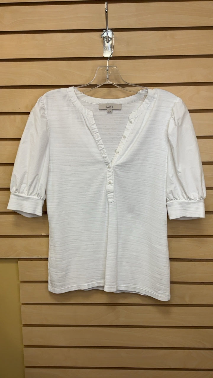 LOFT Top White