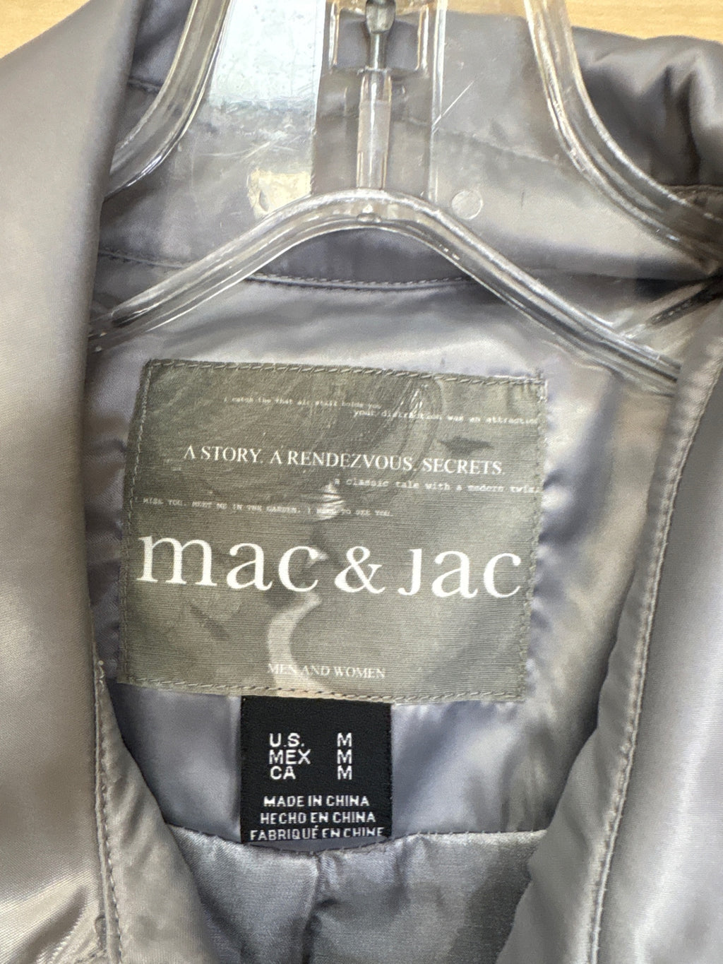 Mac & Jac Jacket Silver/Gray