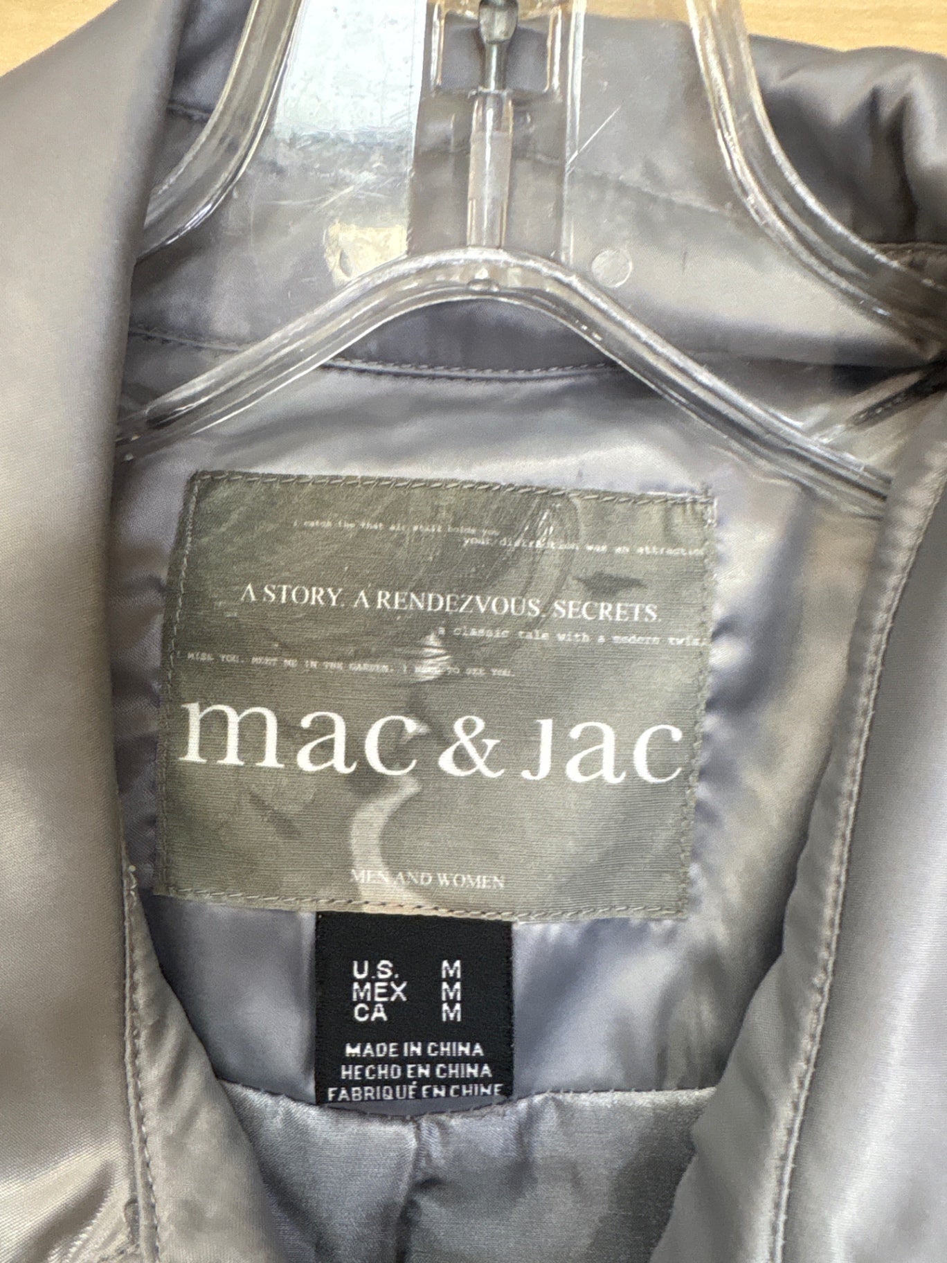 Mac & Jac Jacket Silver/Gray