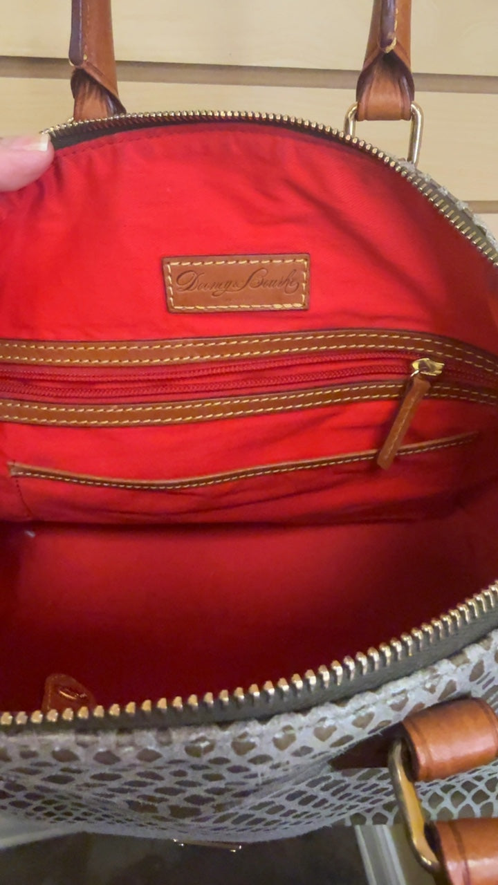 Dooney & Bourke Purse as is Beige and brown