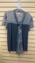 Anthropologie Top Small Grey