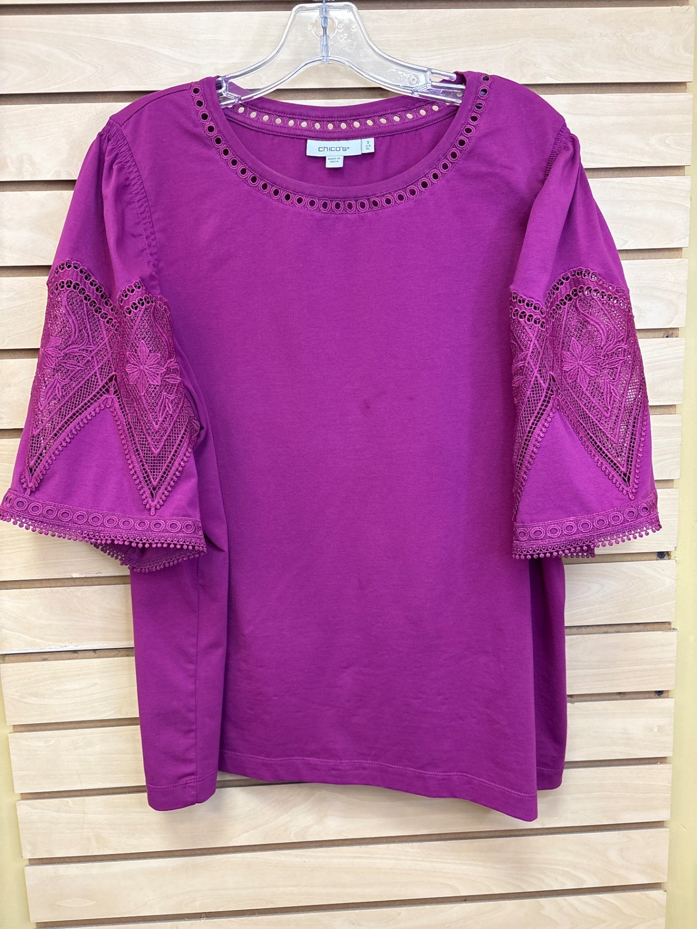 Chico's Top Purple as is
