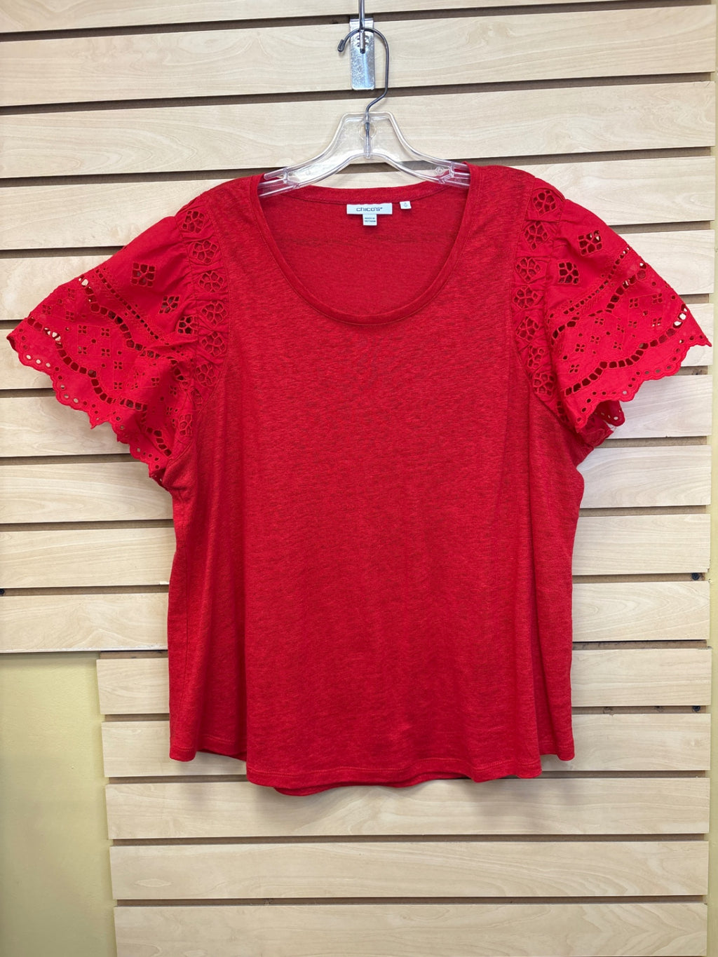 Chico's Top Red