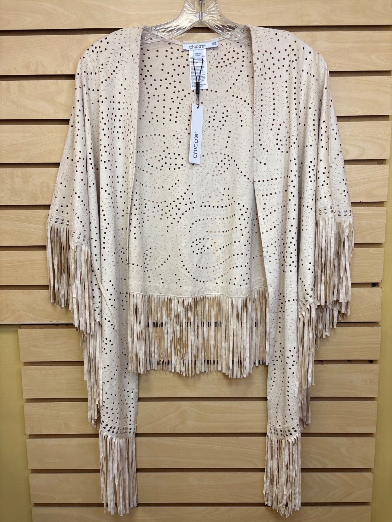 NWT Chico's Wrap Beige
