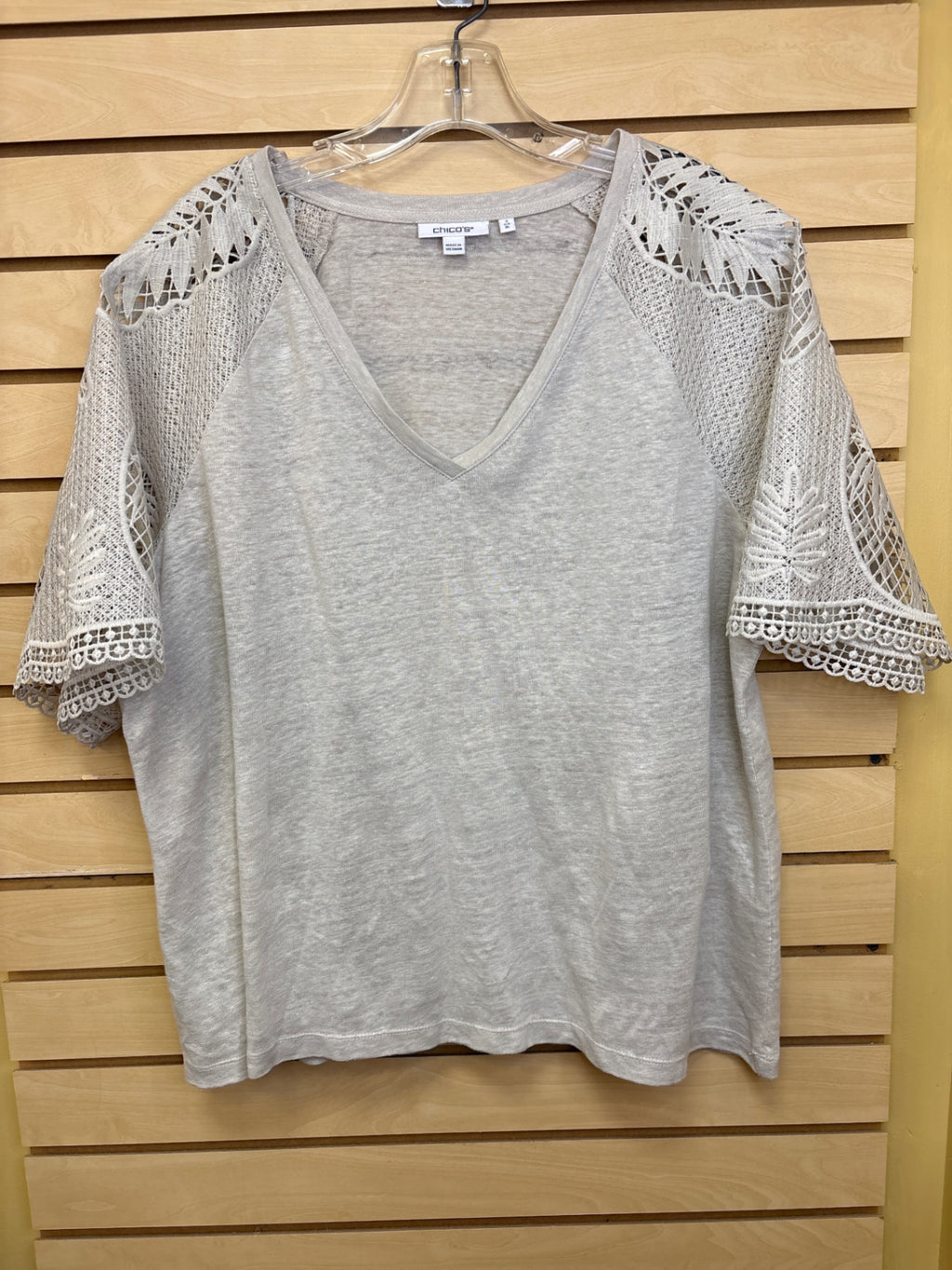 Chico's Top Khaki