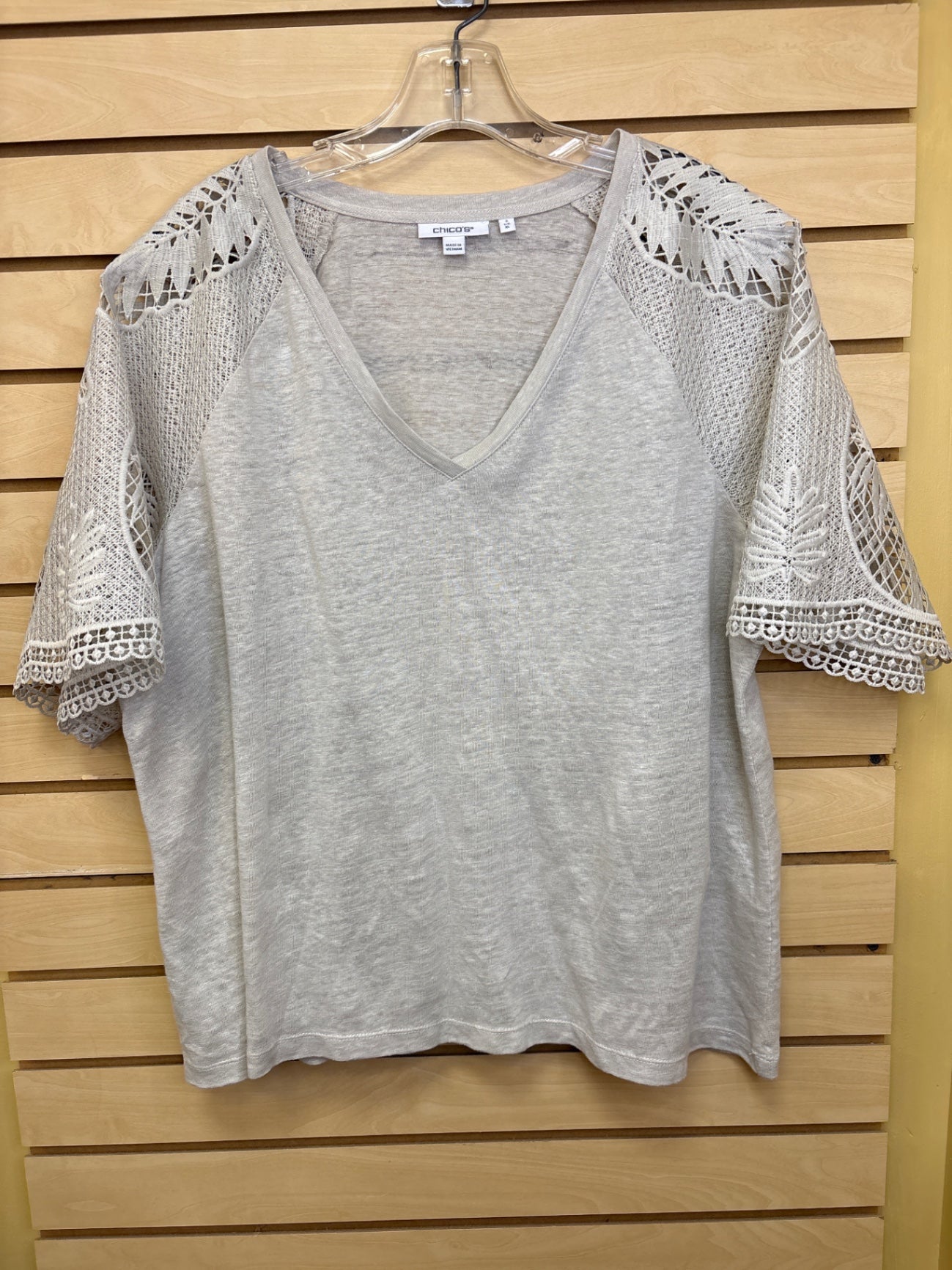 Chico's Top Khaki