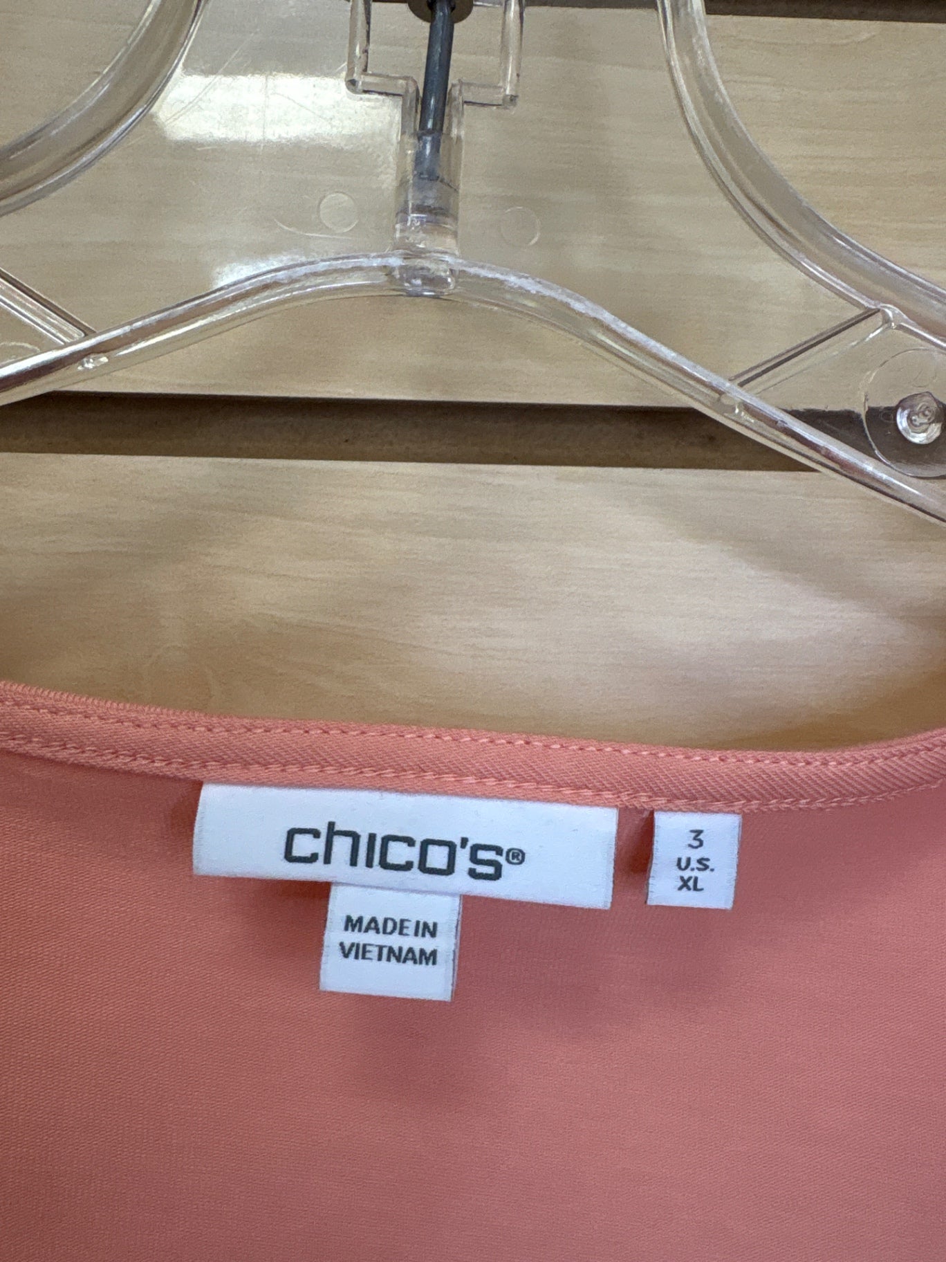 Chico's Top Peach