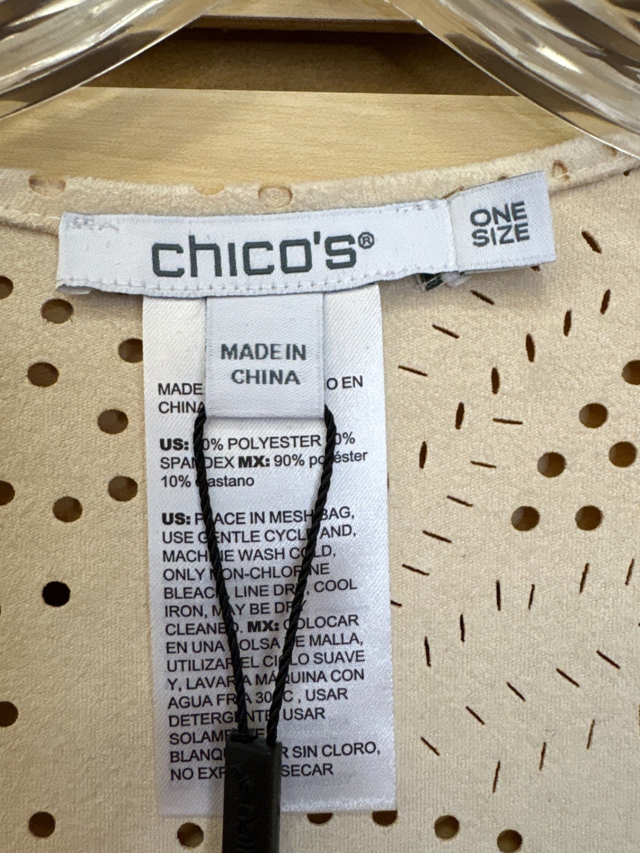 NWT Chico's Wrap Beige