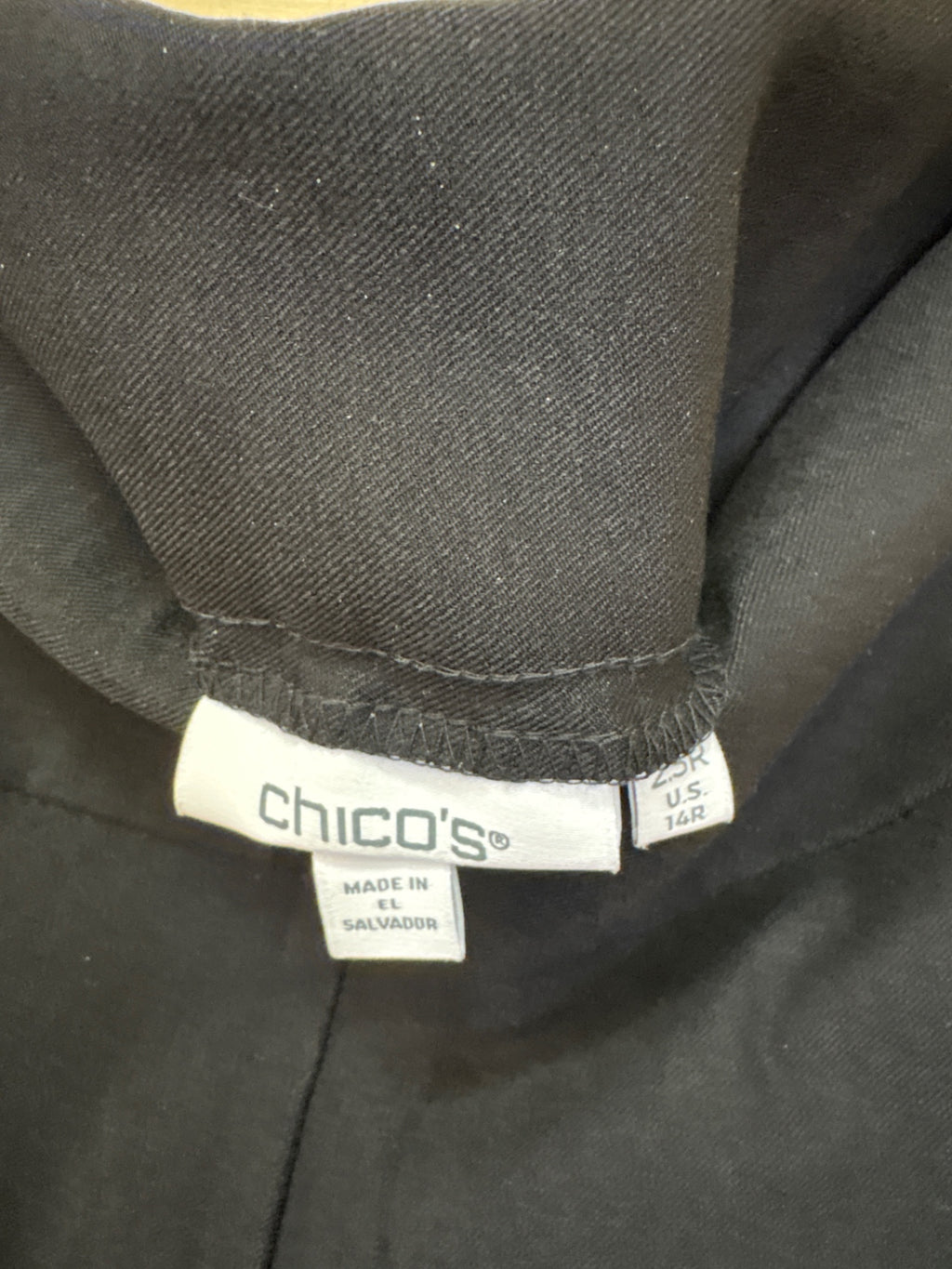 Chico's Pants Black