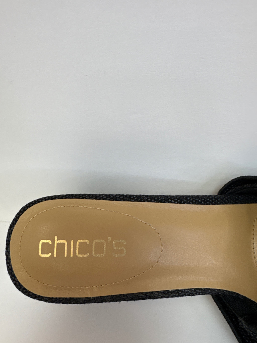 Chico's Sandals Black
