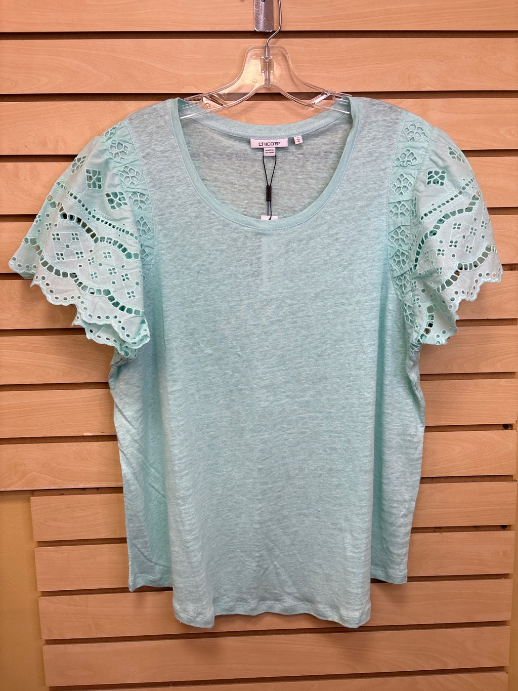 NWT Chico's Top Mint green