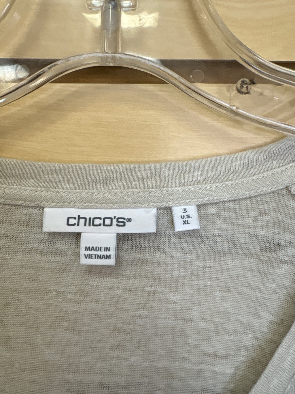 Chico's Top Khaki