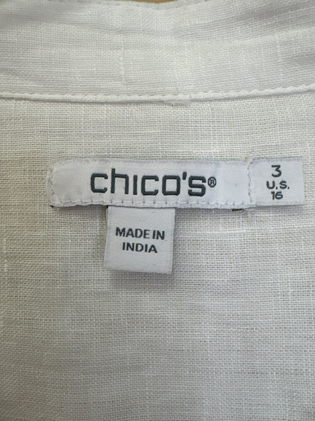 Chico's Blouse White