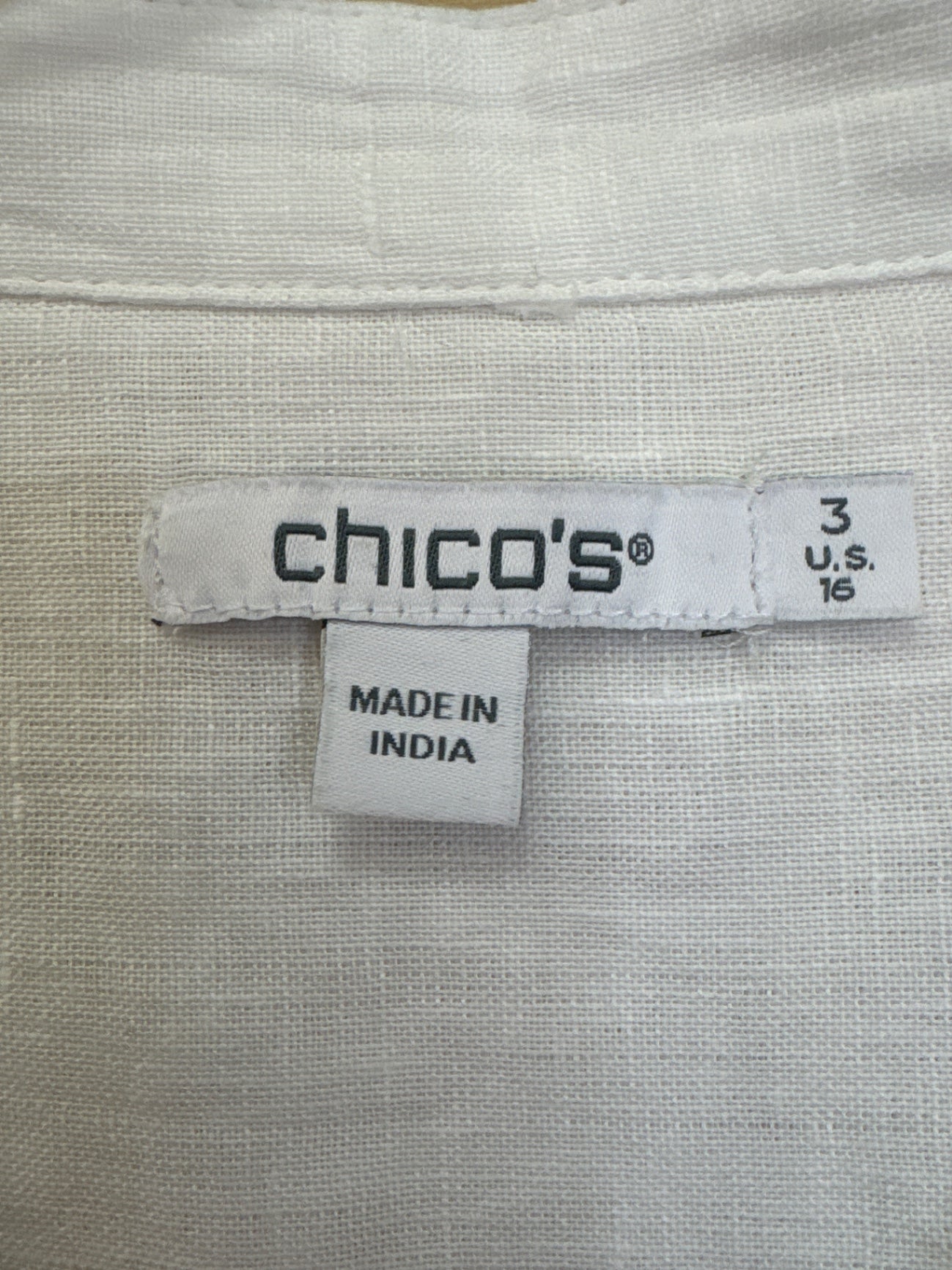 Chico's Blouse White