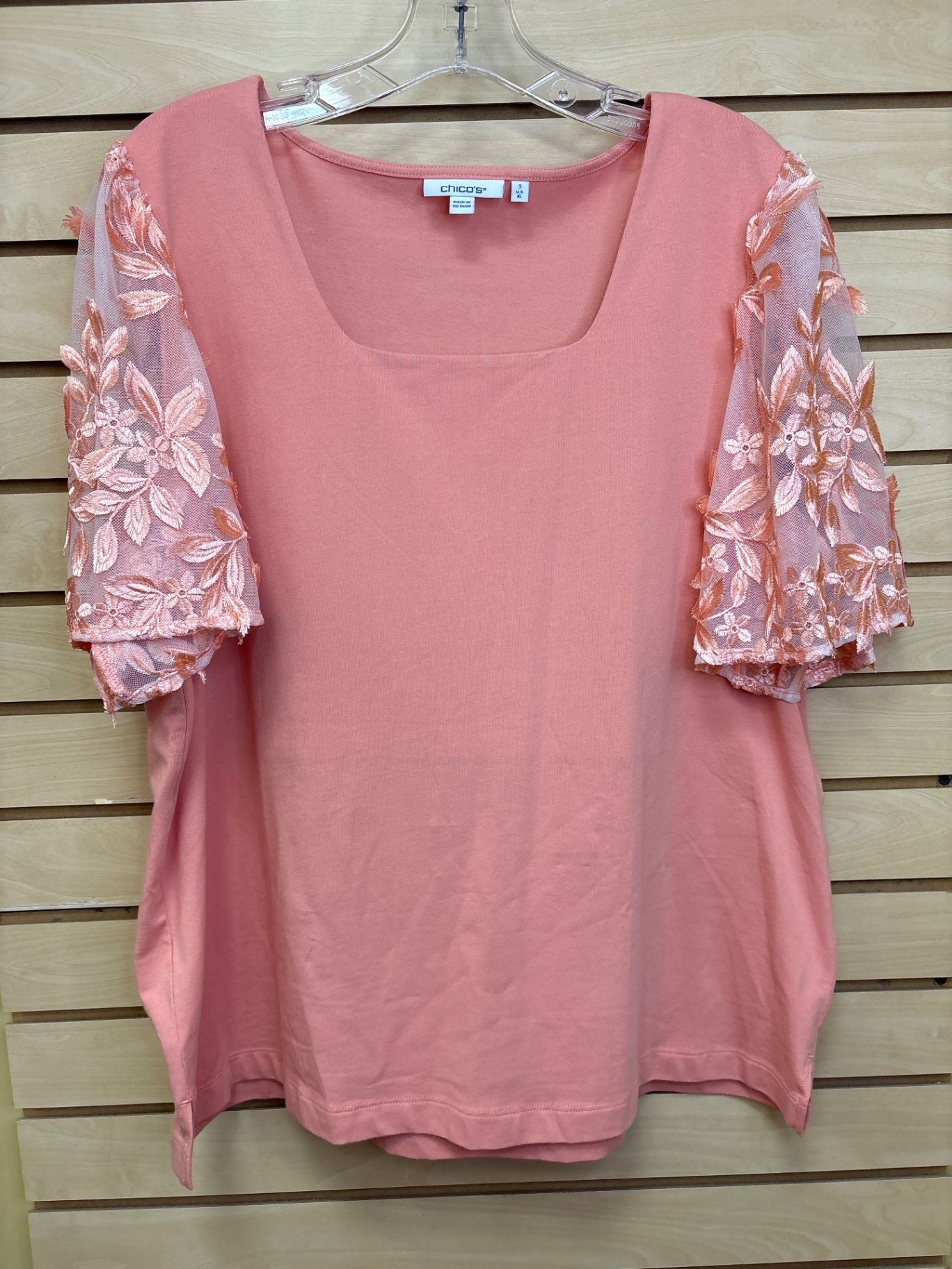 Chico's Top Peach